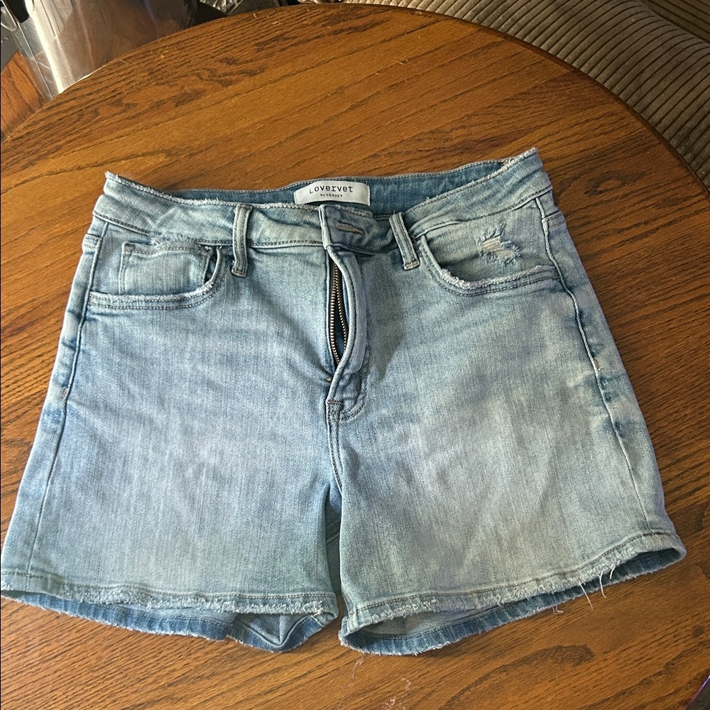 Lovervet Light Blue Jean Shorts